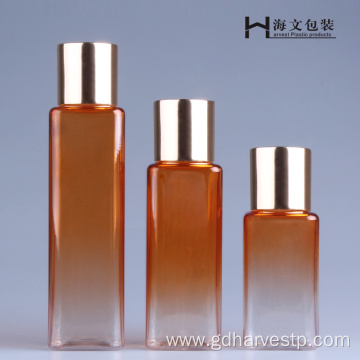 Popular Cosmetic Skincare Plastic Lotion Bottle Square